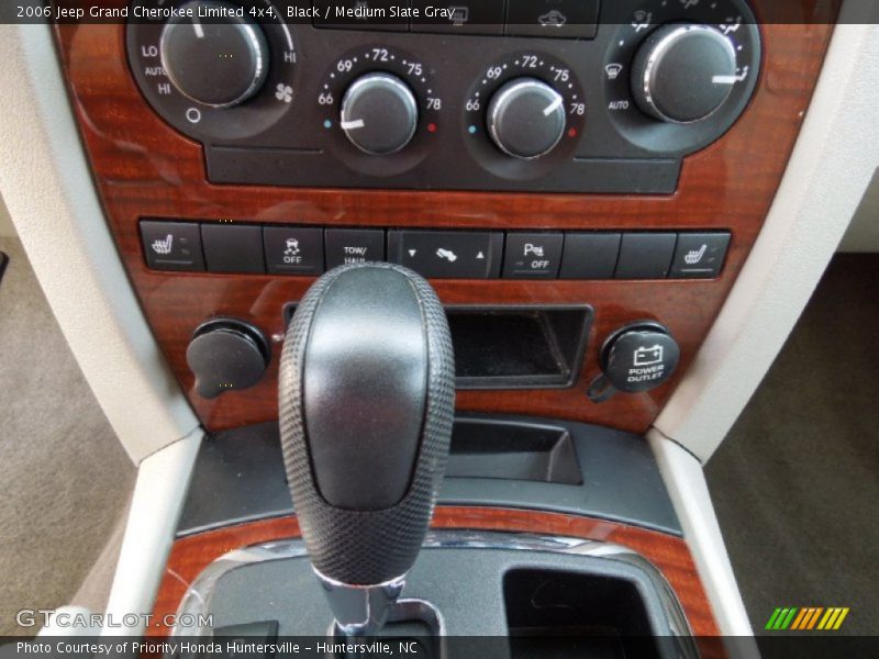 Black / Medium Slate Gray 2006 Jeep Grand Cherokee Limited 4x4