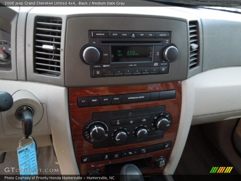 Black / Medium Slate Gray 2006 Jeep Grand Cherokee Limited 4x4