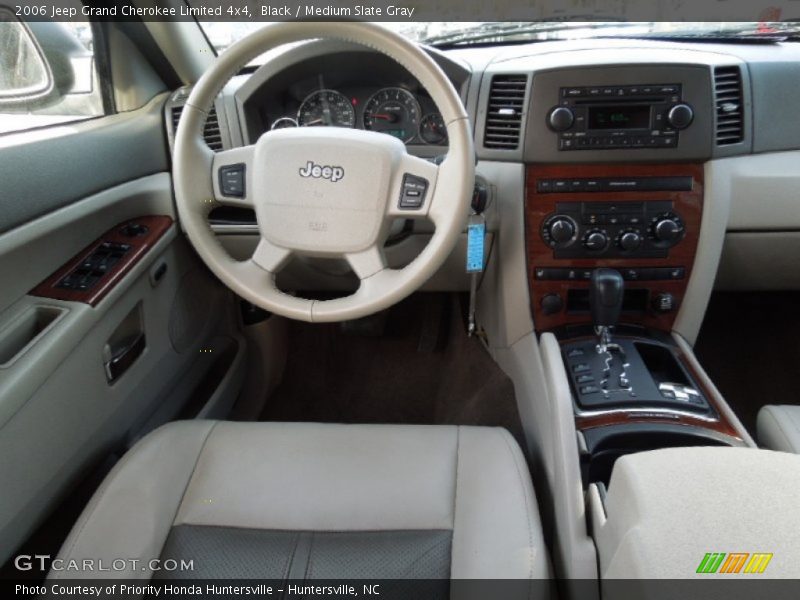 Black / Medium Slate Gray 2006 Jeep Grand Cherokee Limited 4x4
