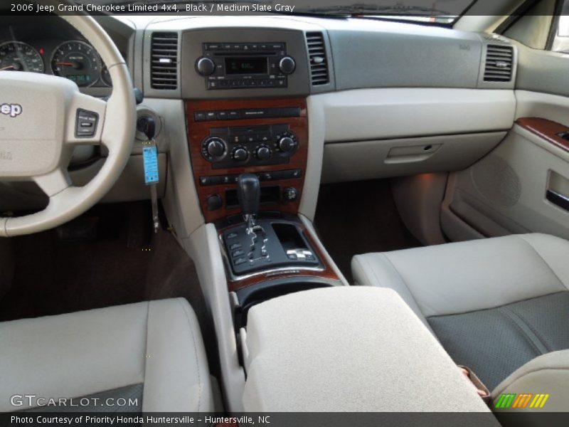 Black / Medium Slate Gray 2006 Jeep Grand Cherokee Limited 4x4