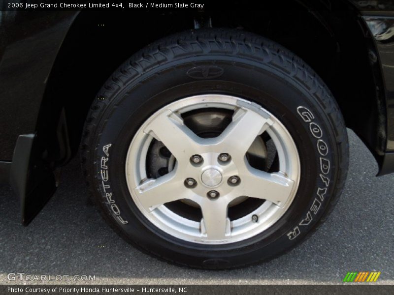 Black / Medium Slate Gray 2006 Jeep Grand Cherokee Limited 4x4