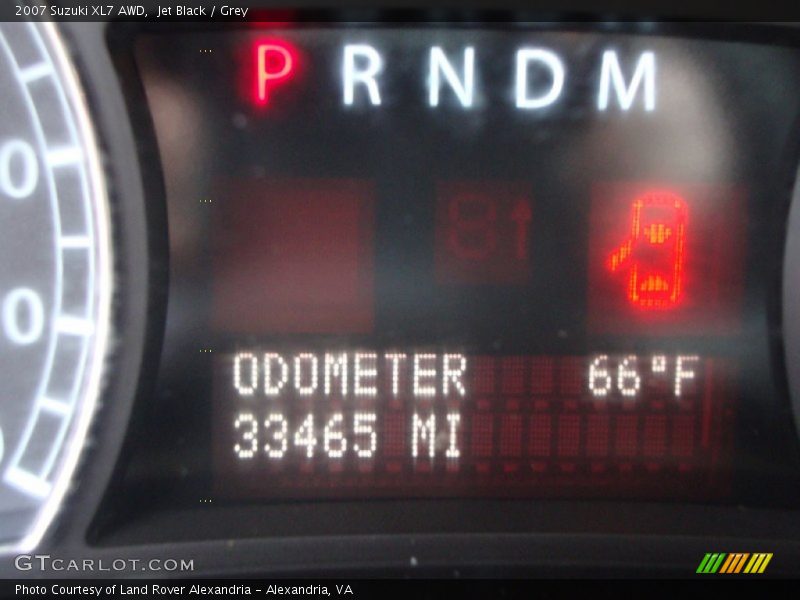Jet Black / Grey 2007 Suzuki XL7 AWD