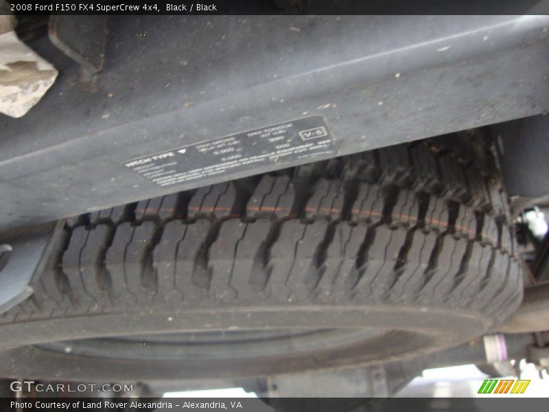 Black / Black 2008 Ford F150 FX4 SuperCrew 4x4