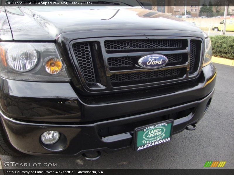 Black / Black 2008 Ford F150 FX4 SuperCrew 4x4