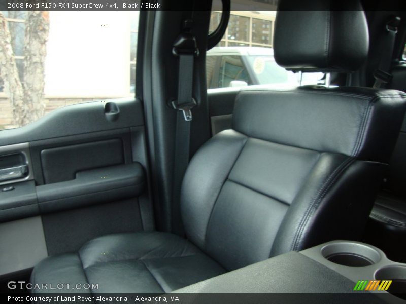 Black / Black 2008 Ford F150 FX4 SuperCrew 4x4