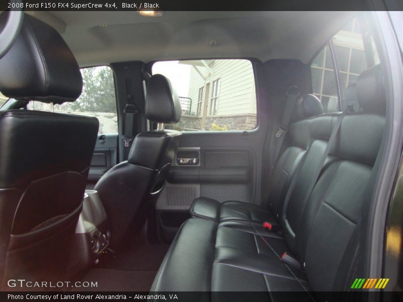 Black / Black 2008 Ford F150 FX4 SuperCrew 4x4