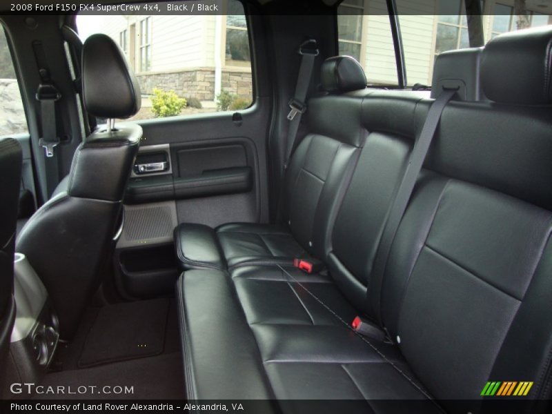 Black / Black 2008 Ford F150 FX4 SuperCrew 4x4