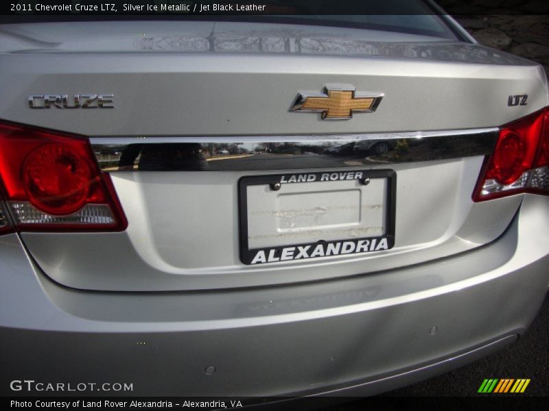 Silver Ice Metallic / Jet Black Leather 2011 Chevrolet Cruze LTZ