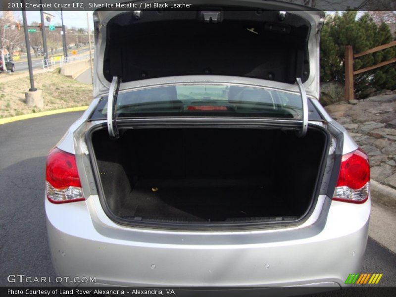 Silver Ice Metallic / Jet Black Leather 2011 Chevrolet Cruze LTZ