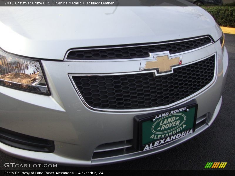 Silver Ice Metallic / Jet Black Leather 2011 Chevrolet Cruze LTZ