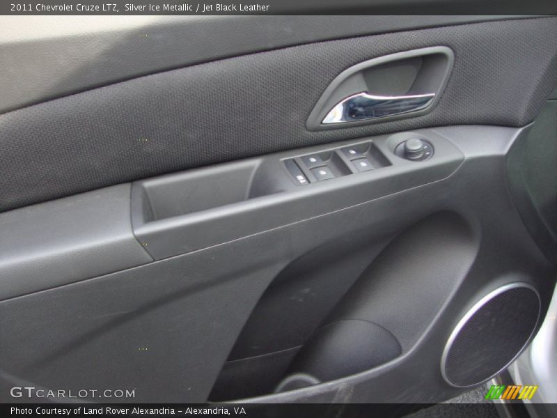 Silver Ice Metallic / Jet Black Leather 2011 Chevrolet Cruze LTZ