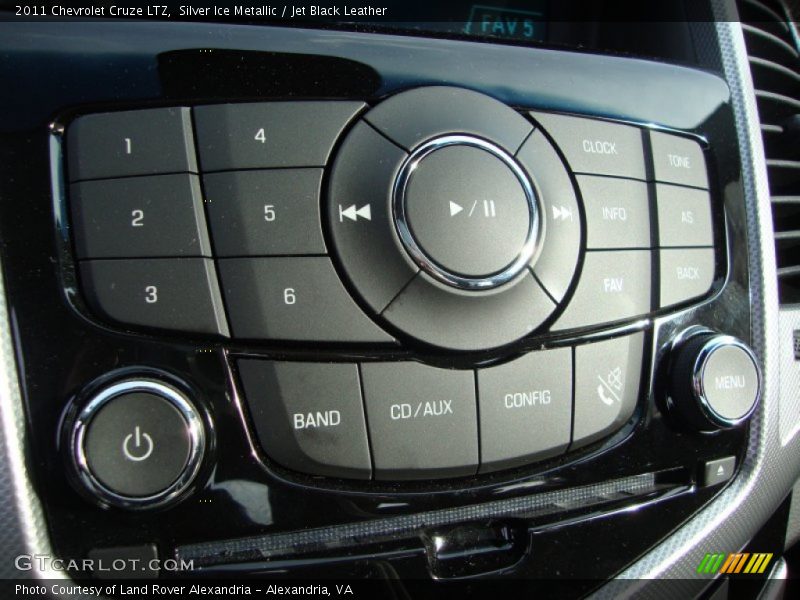 Silver Ice Metallic / Jet Black Leather 2011 Chevrolet Cruze LTZ