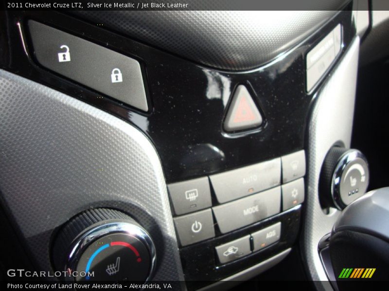 Silver Ice Metallic / Jet Black Leather 2011 Chevrolet Cruze LTZ