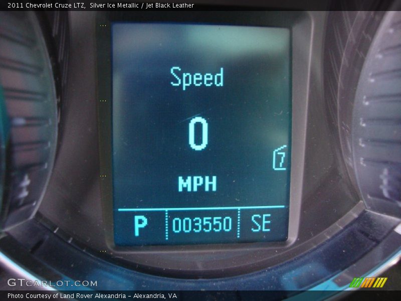 Silver Ice Metallic / Jet Black Leather 2011 Chevrolet Cruze LTZ