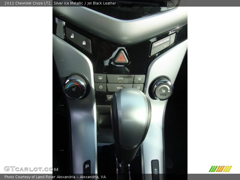 Silver Ice Metallic / Jet Black Leather 2011 Chevrolet Cruze LTZ