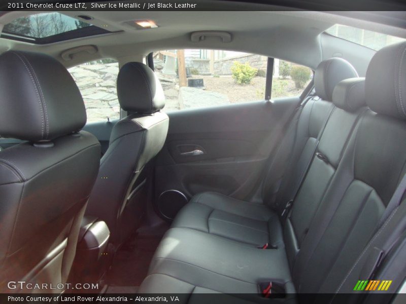 Silver Ice Metallic / Jet Black Leather 2011 Chevrolet Cruze LTZ