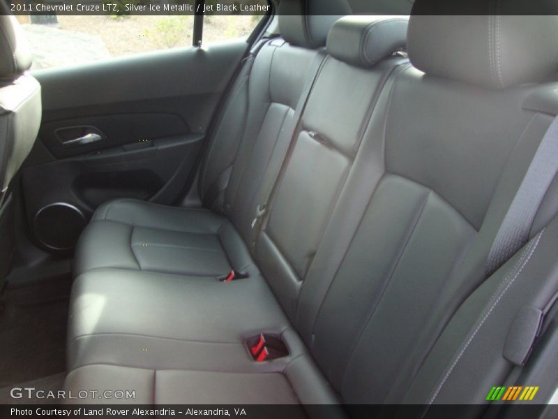 Silver Ice Metallic / Jet Black Leather 2011 Chevrolet Cruze LTZ