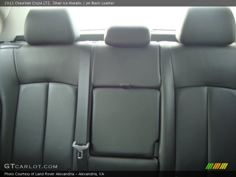 Silver Ice Metallic / Jet Black Leather 2011 Chevrolet Cruze LTZ