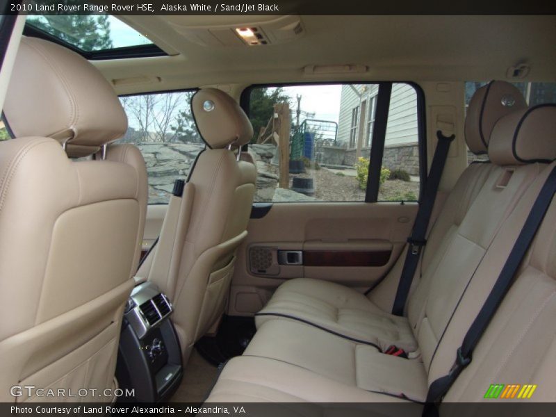 Alaska White / Sand/Jet Black 2010 Land Rover Range Rover HSE