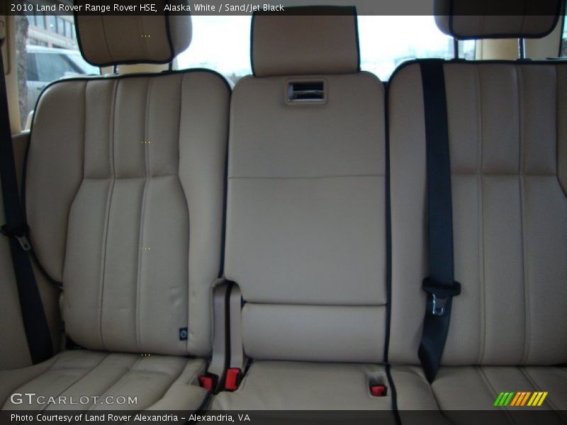 Alaska White / Sand/Jet Black 2010 Land Rover Range Rover HSE