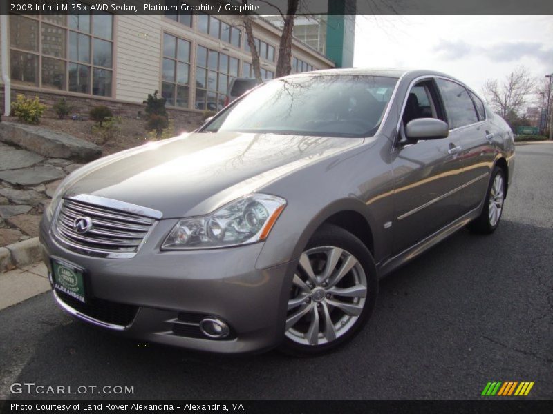 Platinum Graphite / Graphite 2008 Infiniti M 35x AWD Sedan