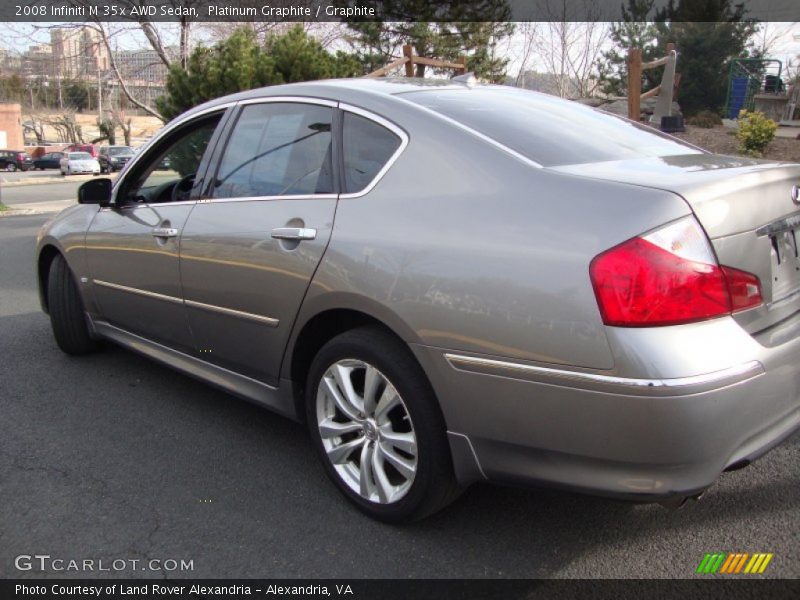 Platinum Graphite / Graphite 2008 Infiniti M 35x AWD Sedan