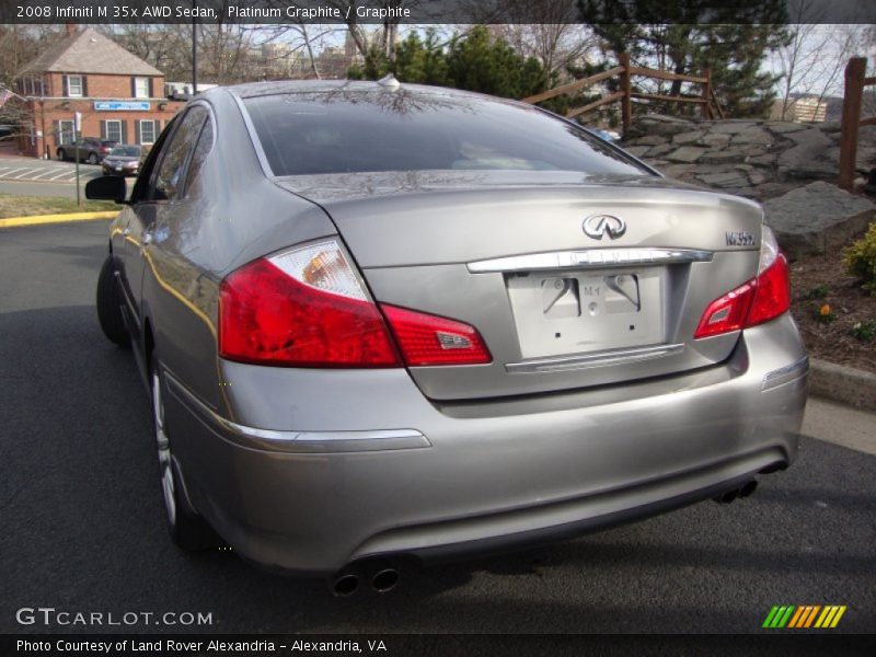 Platinum Graphite / Graphite 2008 Infiniti M 35x AWD Sedan