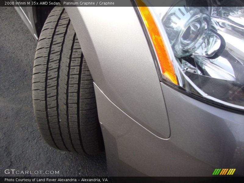Platinum Graphite / Graphite 2008 Infiniti M 35x AWD Sedan