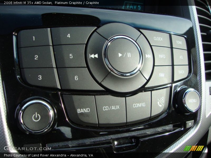 Platinum Graphite / Graphite 2008 Infiniti M 35x AWD Sedan