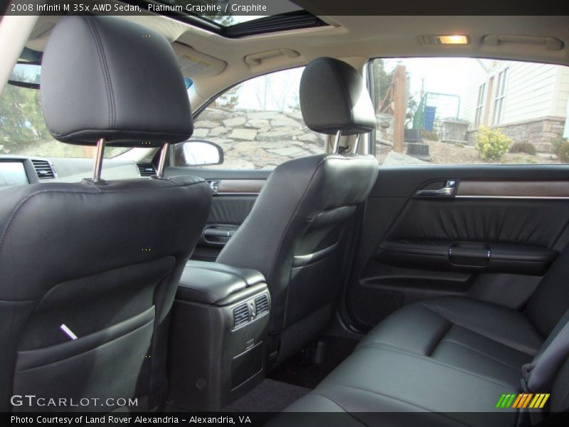 Platinum Graphite / Graphite 2008 Infiniti M 35x AWD Sedan