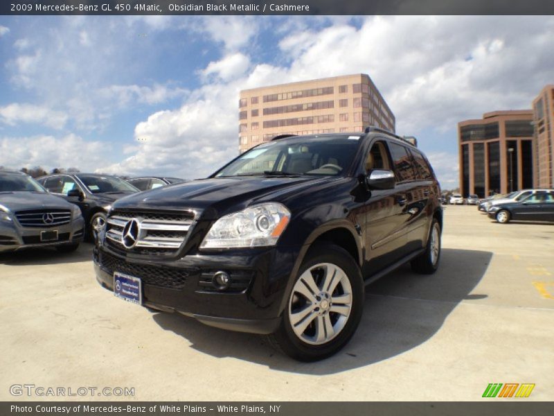 Obsidian Black Metallic / Cashmere 2009 Mercedes-Benz GL 450 4Matic