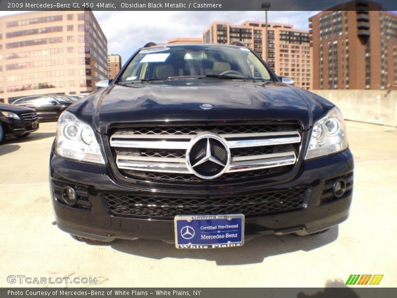 Obsidian Black Metallic / Cashmere 2009 Mercedes-Benz GL 450 4Matic