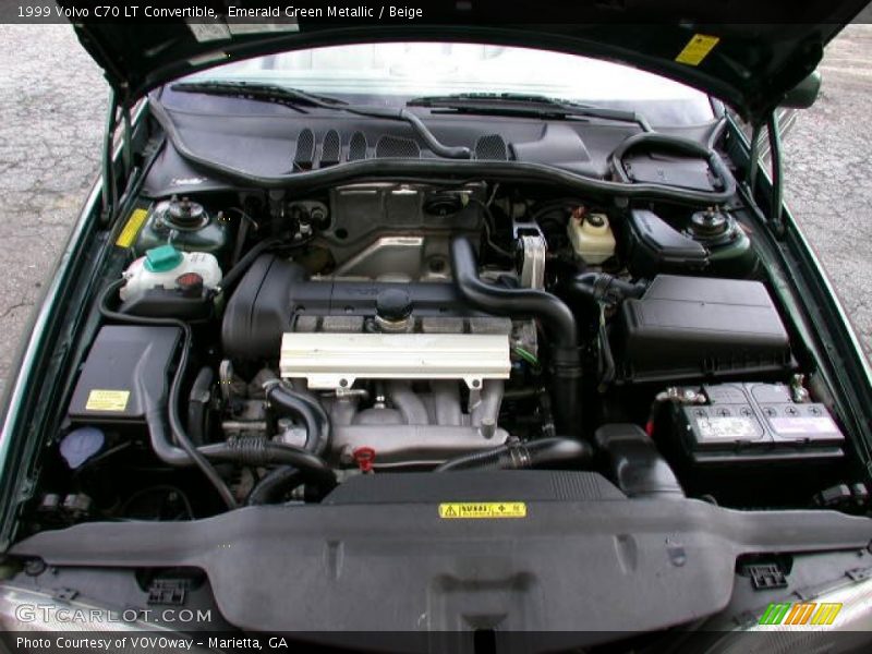  1999 C70 LT Convertible Engine - 2.4 Liter Turbocharged DOHC 20-Valve 5 Cylinder