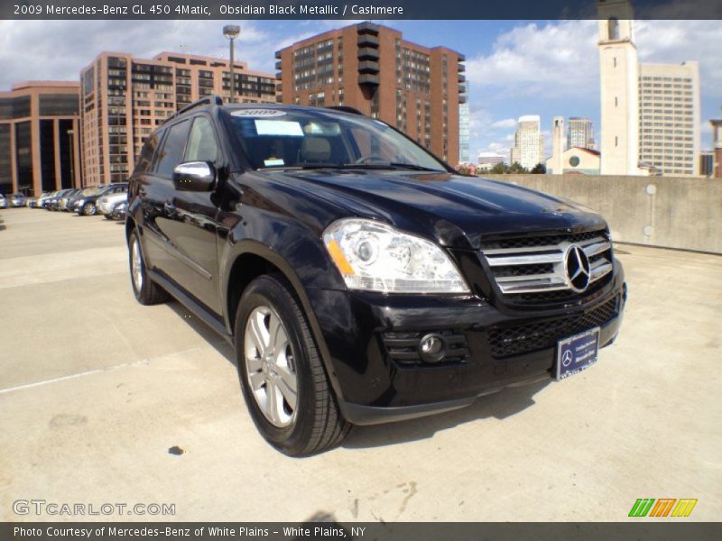 Obsidian Black Metallic / Cashmere 2009 Mercedes-Benz GL 450 4Matic