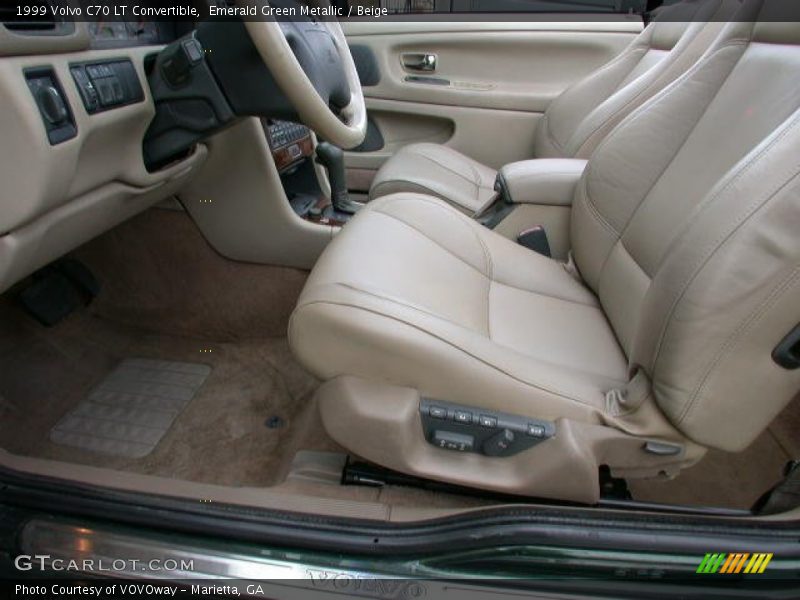  1999 C70 LT Convertible Beige Interior