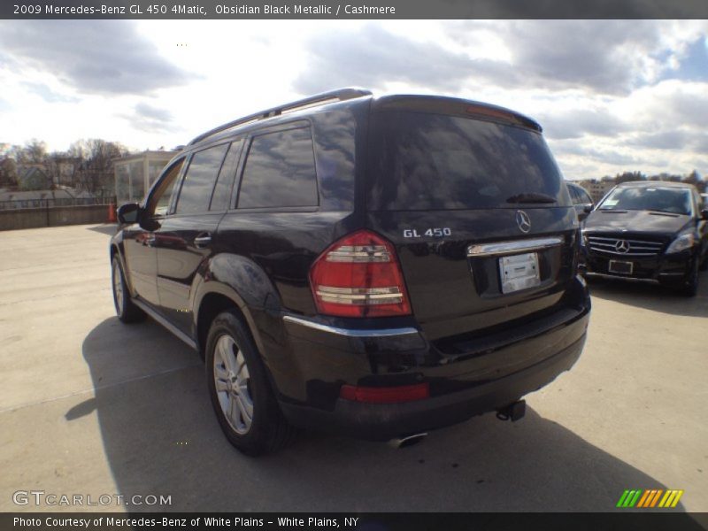 Obsidian Black Metallic / Cashmere 2009 Mercedes-Benz GL 450 4Matic