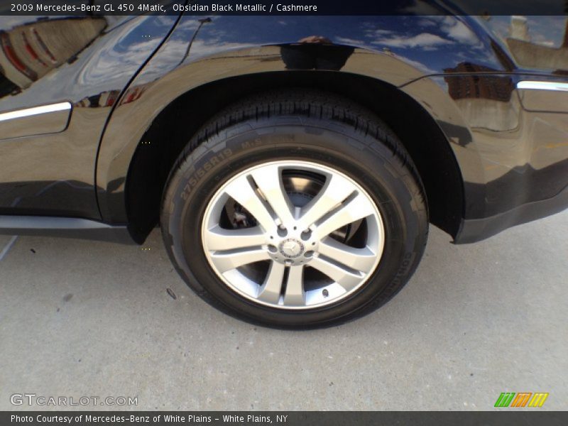 Obsidian Black Metallic / Cashmere 2009 Mercedes-Benz GL 450 4Matic