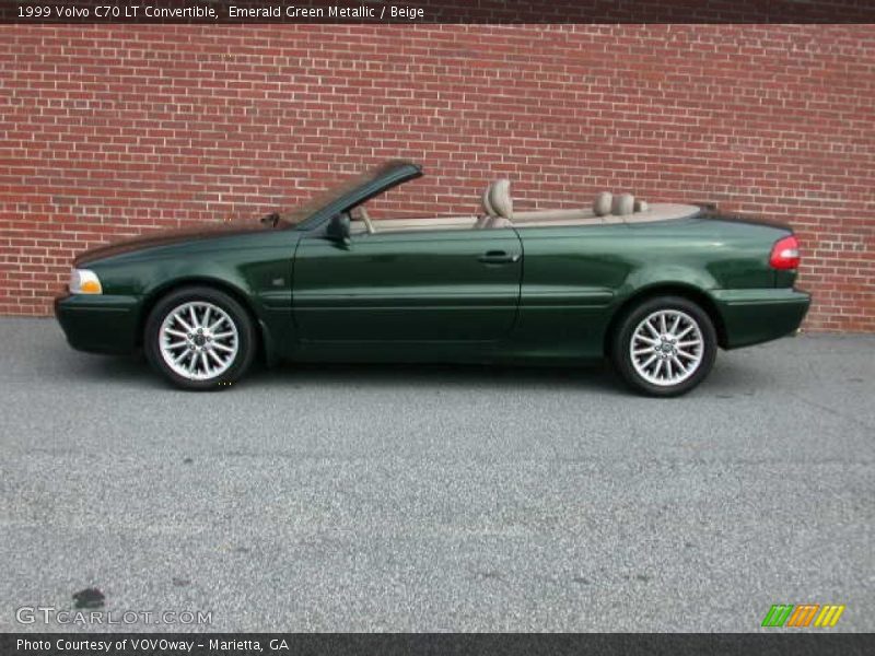  1999 C70 LT Convertible Emerald Green Metallic