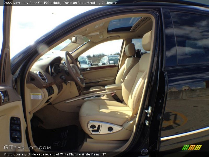Obsidian Black Metallic / Cashmere 2009 Mercedes-Benz GL 450 4Matic