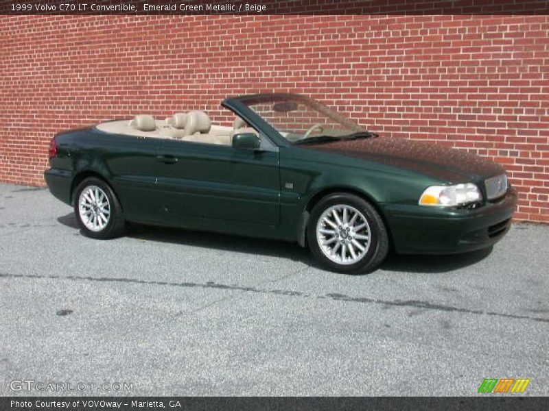  1999 C70 LT Convertible Emerald Green Metallic