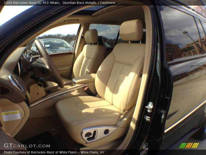 Obsidian Black Metallic / Cashmere 2009 Mercedes-Benz GL 450 4Matic