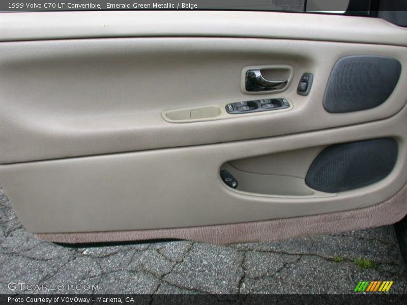 Emerald Green Metallic / Beige 1999 Volvo C70 LT Convertible
