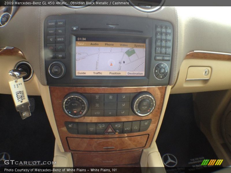 Obsidian Black Metallic / Cashmere 2009 Mercedes-Benz GL 450 4Matic