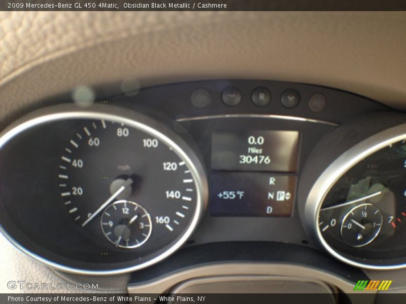 Obsidian Black Metallic / Cashmere 2009 Mercedes-Benz GL 450 4Matic