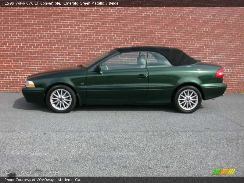 1999 C70 LT Convertible Emerald Green Metallic