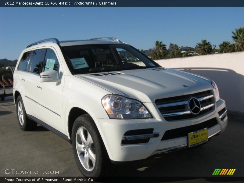 Arctic White / Cashmere 2012 Mercedes-Benz GL 450 4Matic