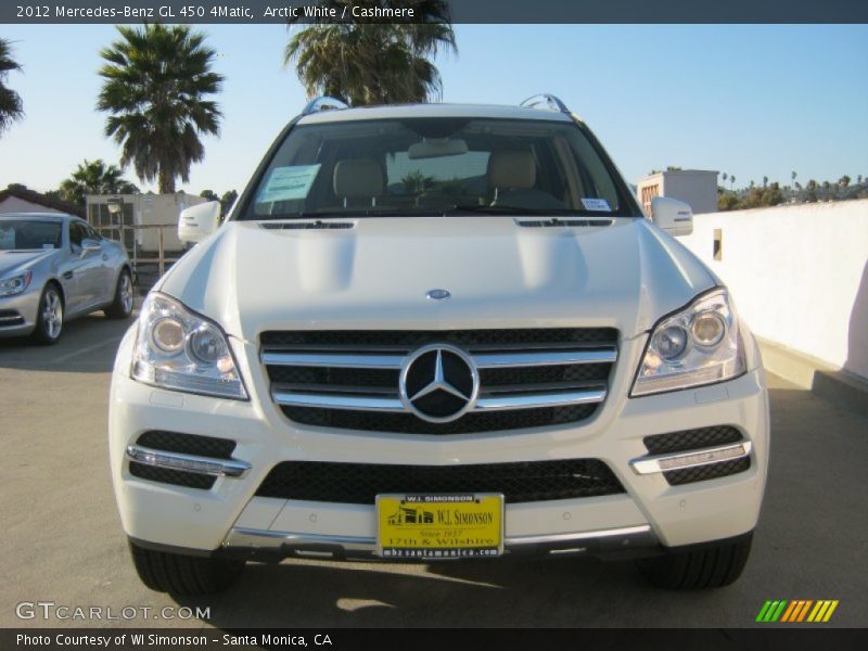 Arctic White / Cashmere 2012 Mercedes-Benz GL 450 4Matic