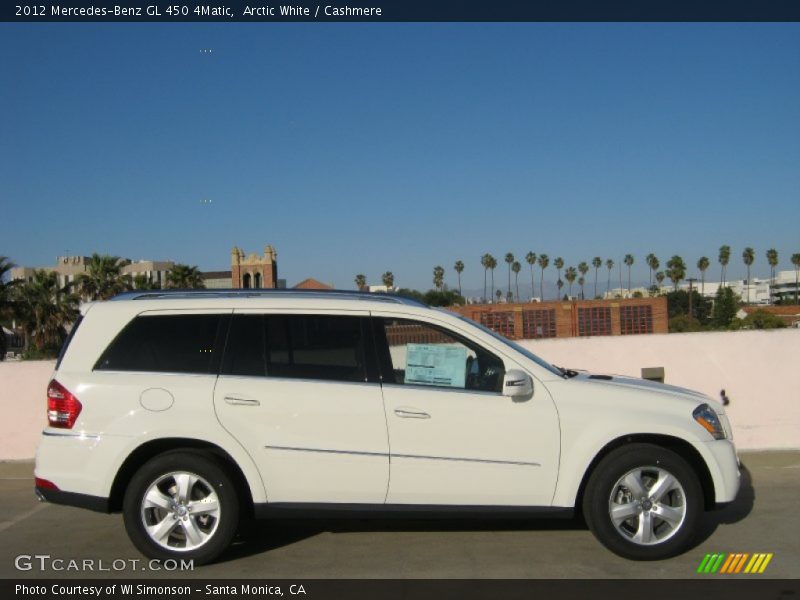 Arctic White / Cashmere 2012 Mercedes-Benz GL 450 4Matic