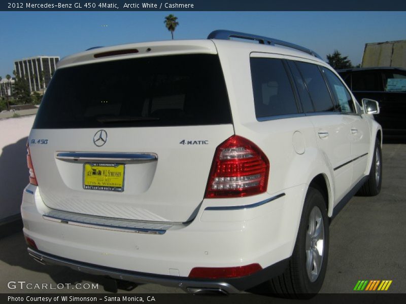 Arctic White / Cashmere 2012 Mercedes-Benz GL 450 4Matic