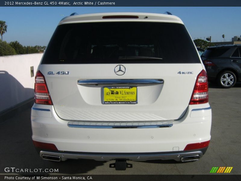 Arctic White / Cashmere 2012 Mercedes-Benz GL 450 4Matic